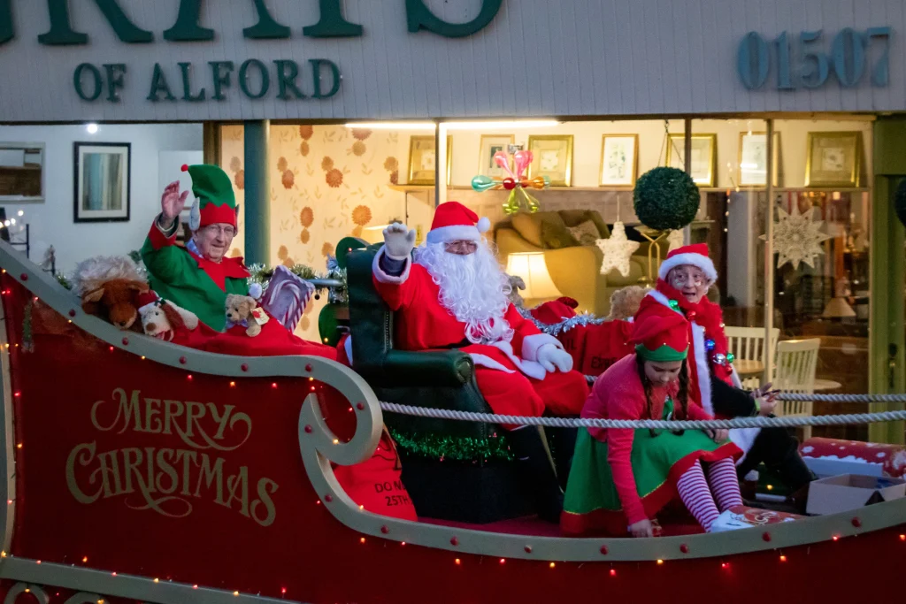 Alford Christmas Spectacular 2019 Santa On His Sleigh